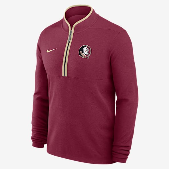 Florida State Victory Florida State Victory Men's Nike Dri-FIT College 1/2-Zip Long-Sleeve Top