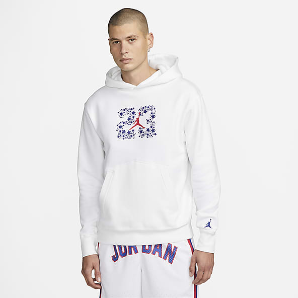 nike air jordan white hoodie