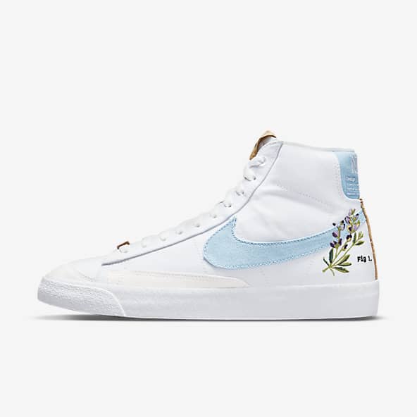 nike white blazers