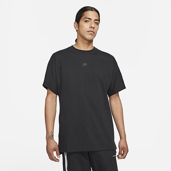 Nike t shirt men black clearance