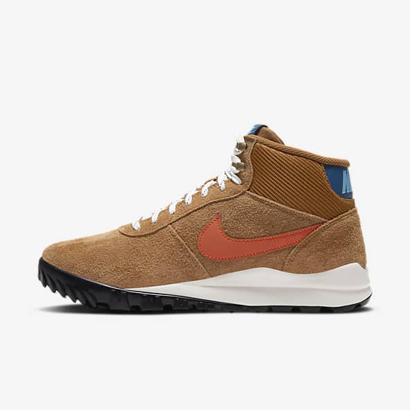 nike brown leather shoes