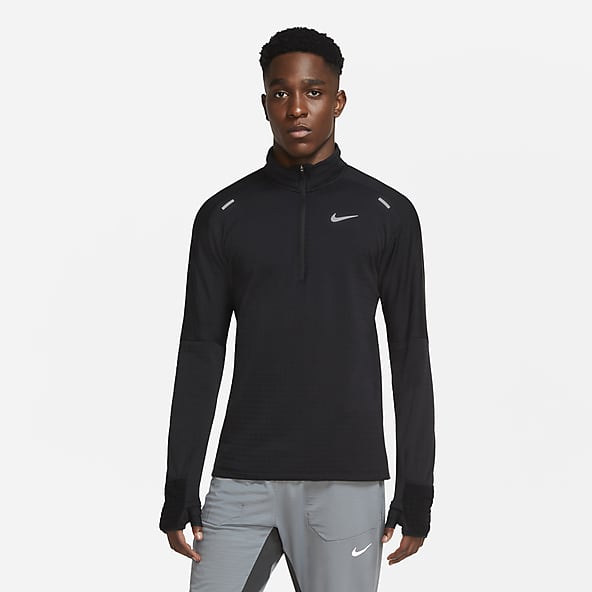 nike therma element running top