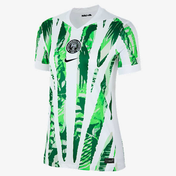 Segunda equipación Stadium Nigeria 2025 (selección femenina) Camiseta de fútbol tipo Replica Nike Dri-FIT - Mujer