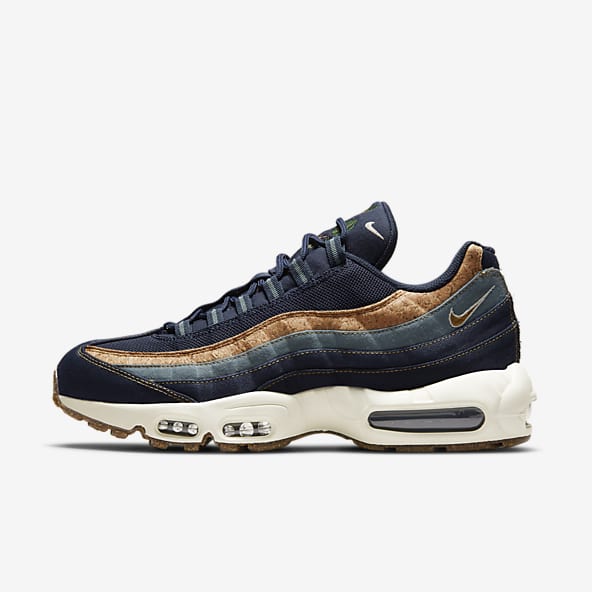 Blue nike air 95 clearance