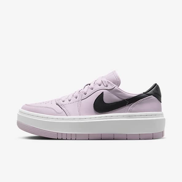 purple nike air sneakers