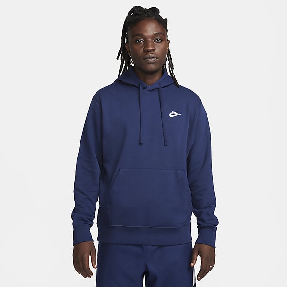 Men's Blue Hoodies & Sweatshirts. Nike CA