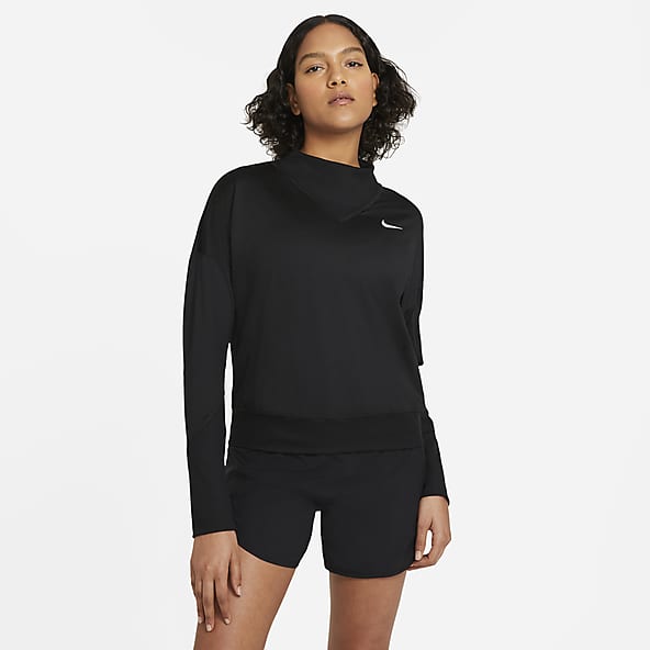 nike running long sleeve women's