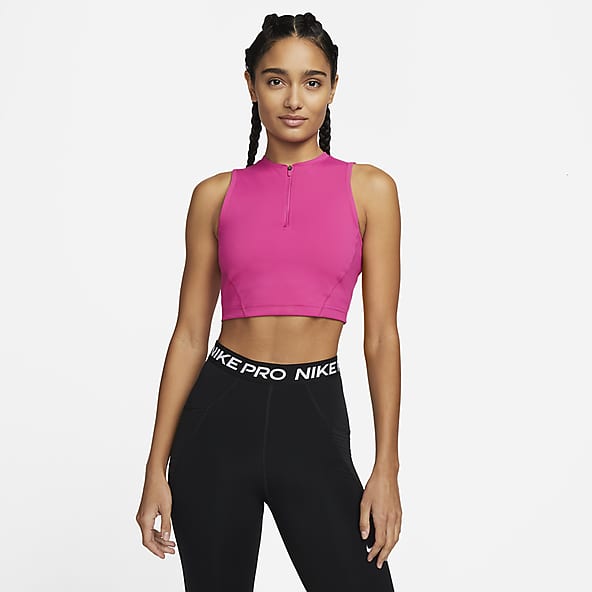 nike women's run air crop t shirt