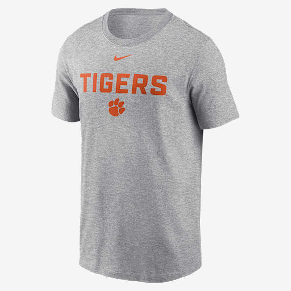 Clemson Campus 2-Hit Playera universitaria Nike para hombre