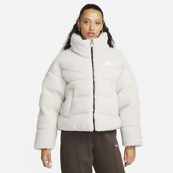 nike puffer long coat