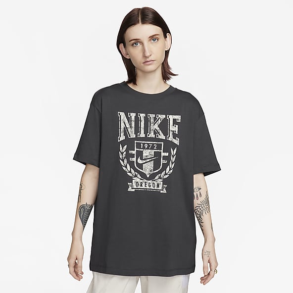 Women's Grey Tops & T-Shirts. Nike CA