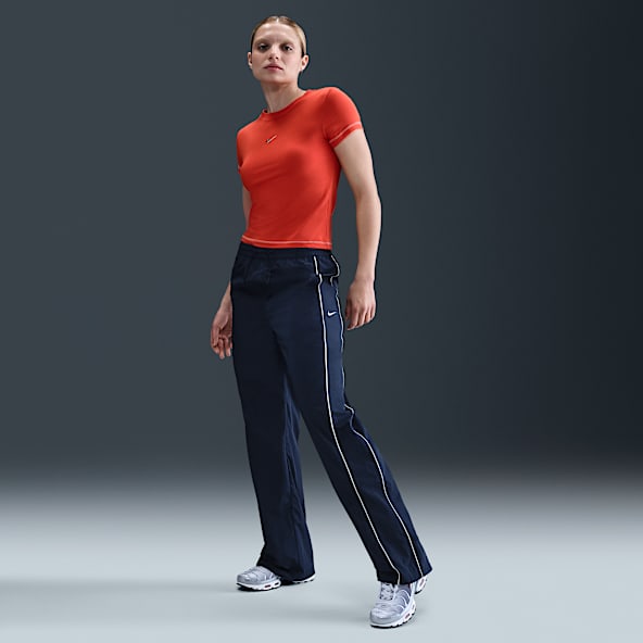 Nike Windrunner Women's High-Waisted Woven Open-Hem Trousers