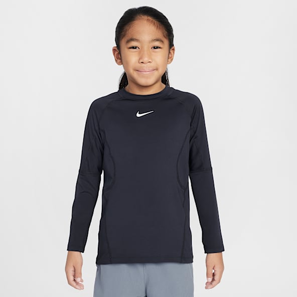 Nike Little Kids' Dri-FIT Pro Long Sleeve Top