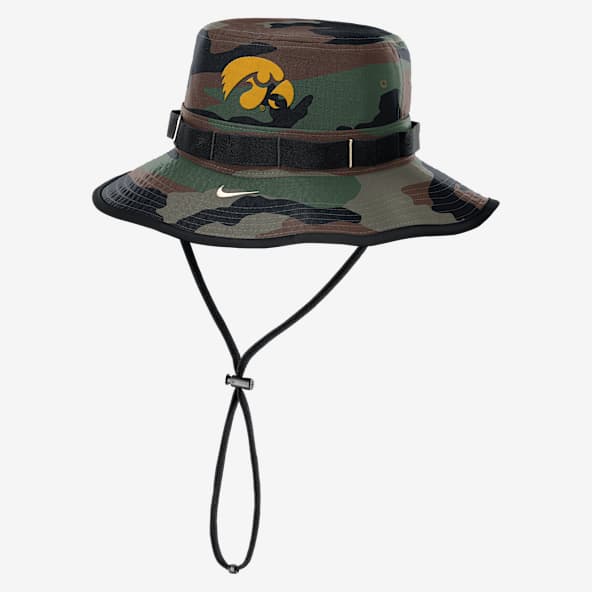 Iowa 2025 Military Appreciation Boonie Men's Nike Dri-FIT College Bucket Hat