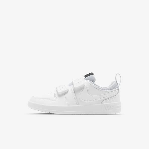 nike white shoes with strap