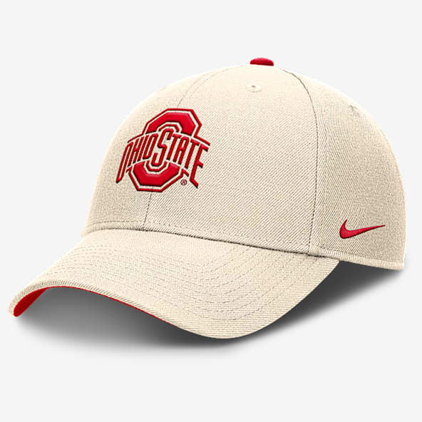 Ohio State Primetime Rise Men's Nike Dri-FIT College Trucker Adjustable Hat