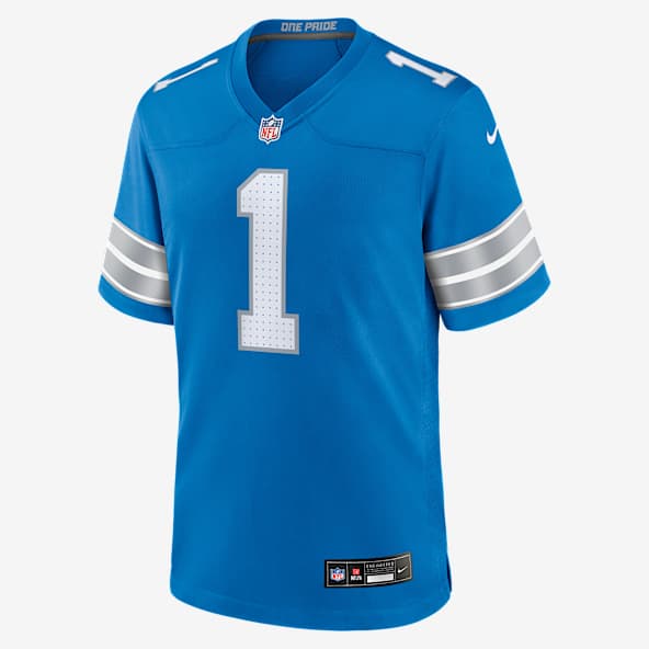 Jameson Williams Detroit Lions Men's Nike NFL Game Jersey