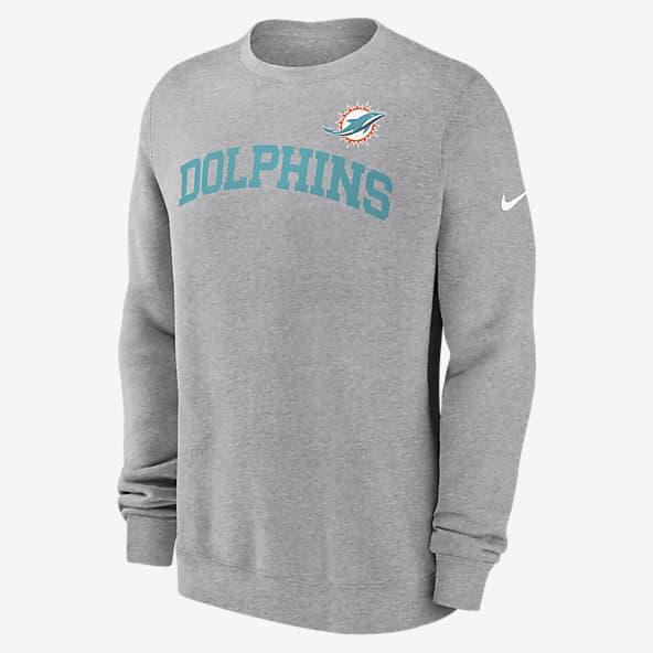 Miami Dolphins Club Men's Nike NFL Pullover Crew