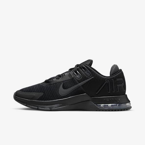 nike all black trainers