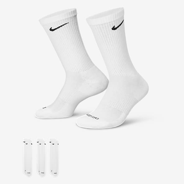 Chaussettes mi-longues Nike NBA Elite - Blanc/Jaune