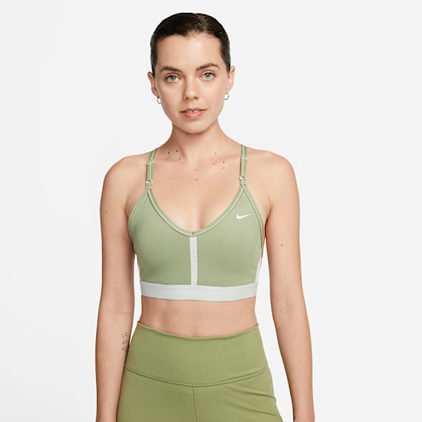 Green Sports Bras. Nike AU