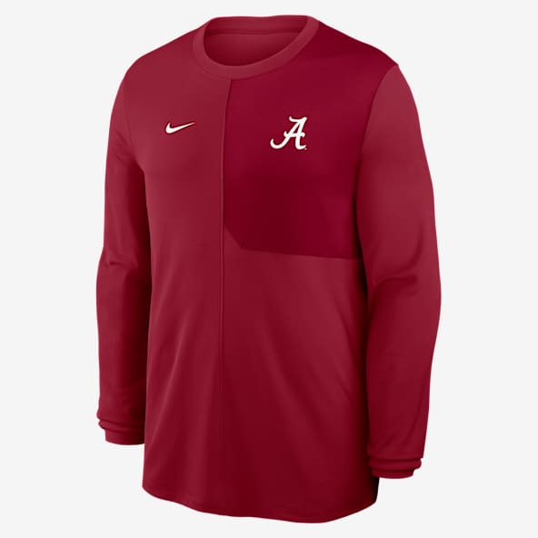Alabama Sideline Coach Men's Nike Dri-FIT College Long-Sleeve Top