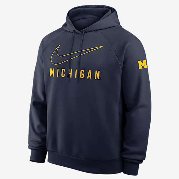 Michigan Premium Performance Michigan Premium Performance Men's Nike Dri-FIT College Pullover Hoodie