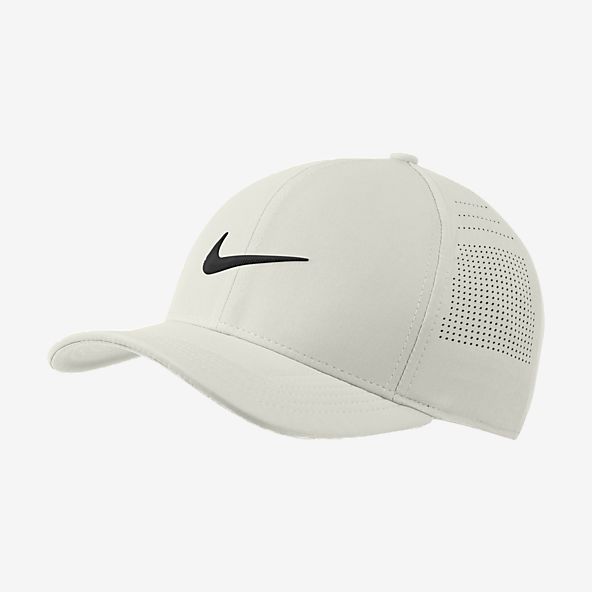white nike baseball hat