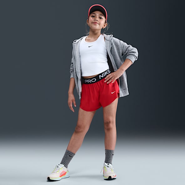 Nike Pro Older Kids' (Girls') Dri-FIT 2-in-1 Shorts