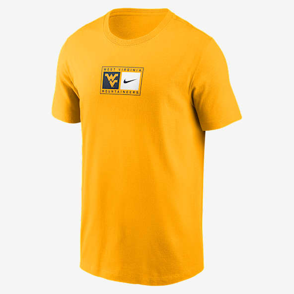 West Virginia Campus Logo Swoosh Men's Nike College T-Shirt
