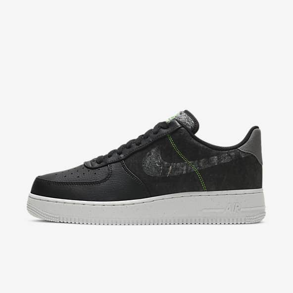nike air force one black white