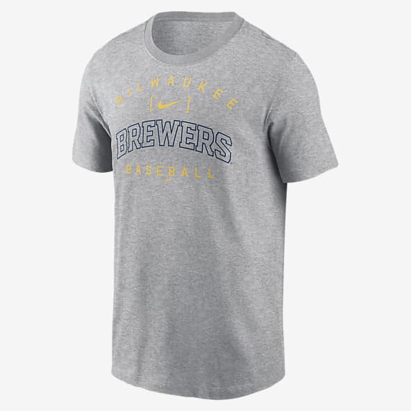 Milwaukee Brewers Home Team Athletic Arch Men's Nike MLB T-Shirt