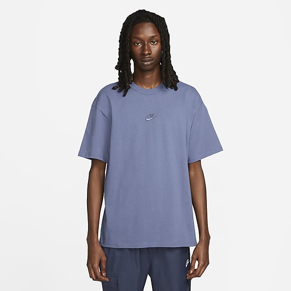 Azul Camisetas con Nike US