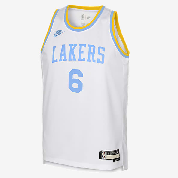 Lebron James Los Angeles Lakers Association Edition 2022/23 Camiseta Nike  Dri-FIT NBA Swingman - Niño/a