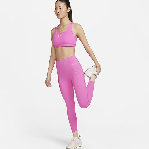 Nike 緊身褲High Rise Leggings 女款內搭健身重訓高腰路跑彈性黑白CZ8529-010, NIKE