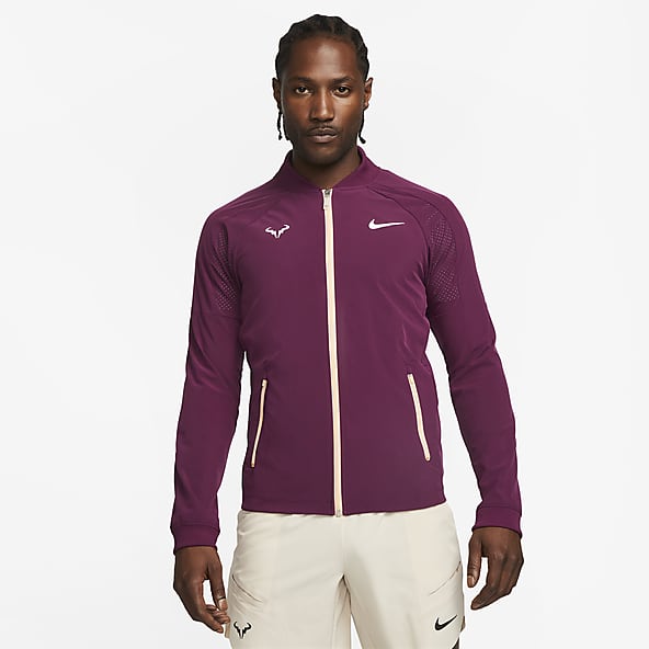 Nike dri fit tracksuit red hotsell