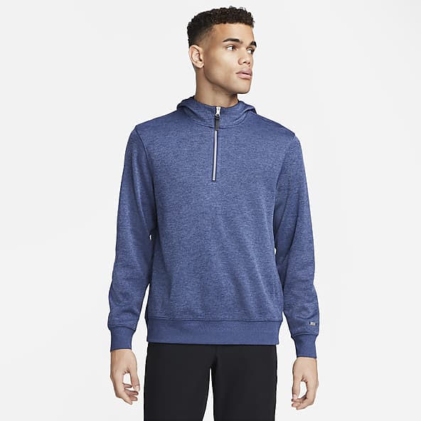 Felpa nike azzurra cheap con strisce bianche