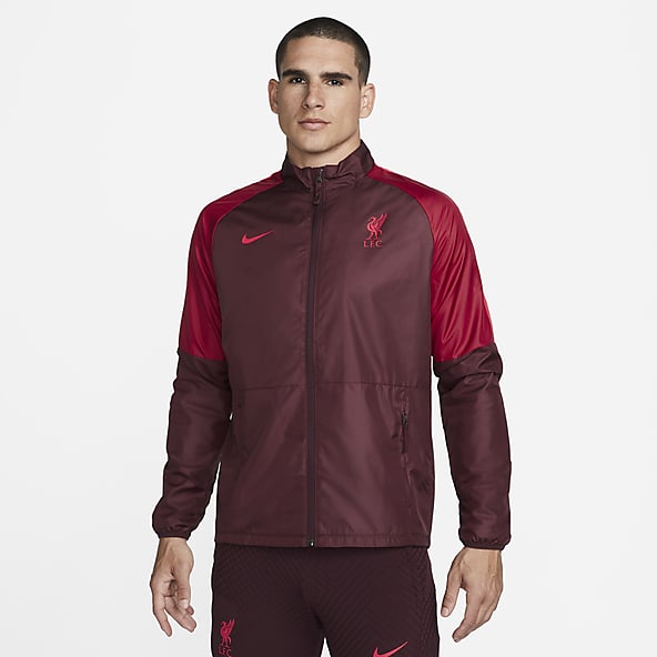 mens nike red jacket