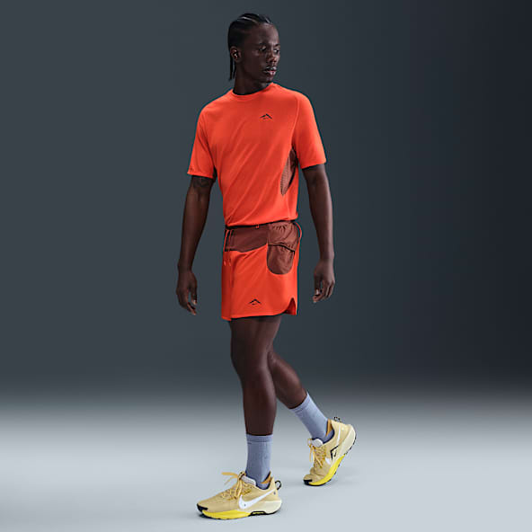 Nike Trail Second Sunrise Shorts de correr Dri-FIT ADV de 13 cm con forro de ropa interior para hombre