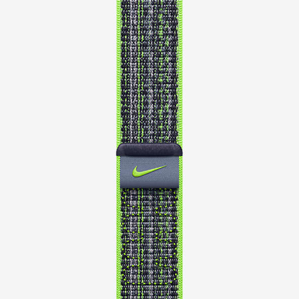 45mm Bright Green/Blue Nike Sport Loop