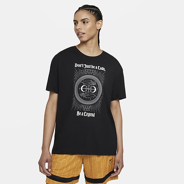 Nike graphic tees with sayings women clearance