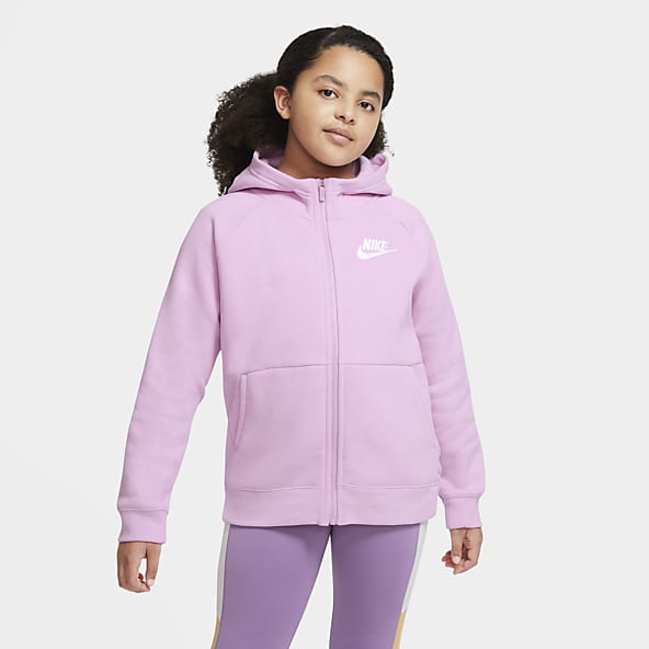 pink sweater nike