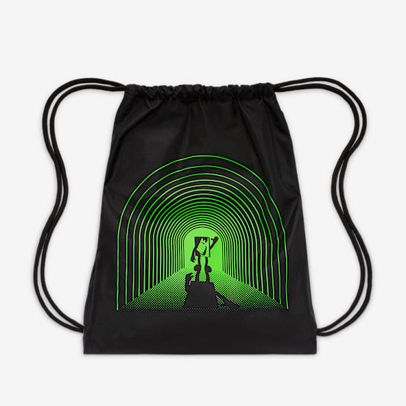 red nike drawstring bag