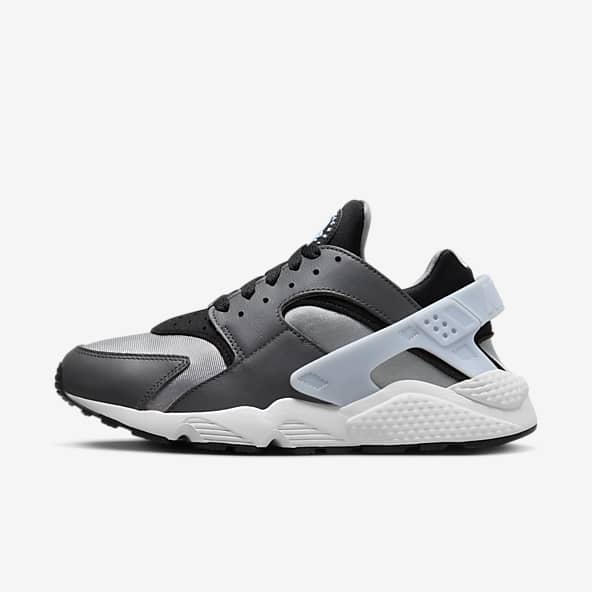 Air Huarache rubber-trimmed leather, mesh and neoprene sneakers