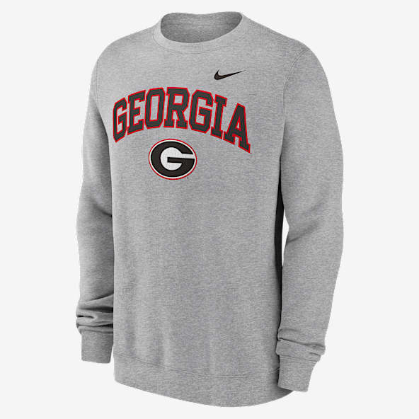 Georgia Arch Men's Nike College Pullover Crew