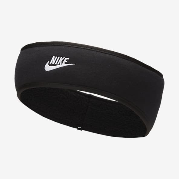 Nike Pandebånd-9318 Bandeau pour homme Noir/blanc/noir, taille