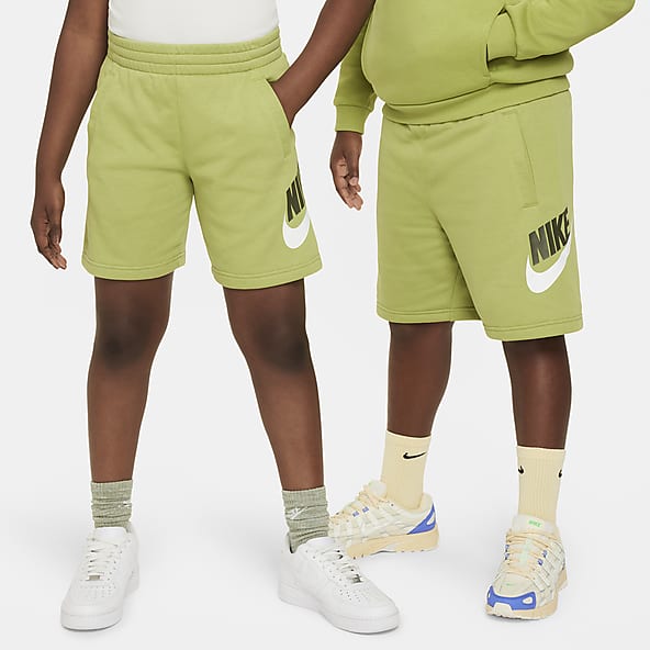 Green nike sweat shorts store