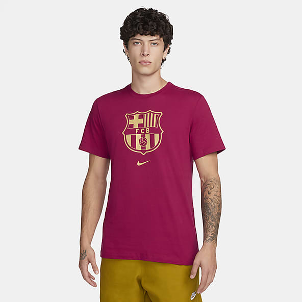 T-shirt Manches Longues FC Barcelone – Adidas – Gris – Taille XL – Homme (Neuf)