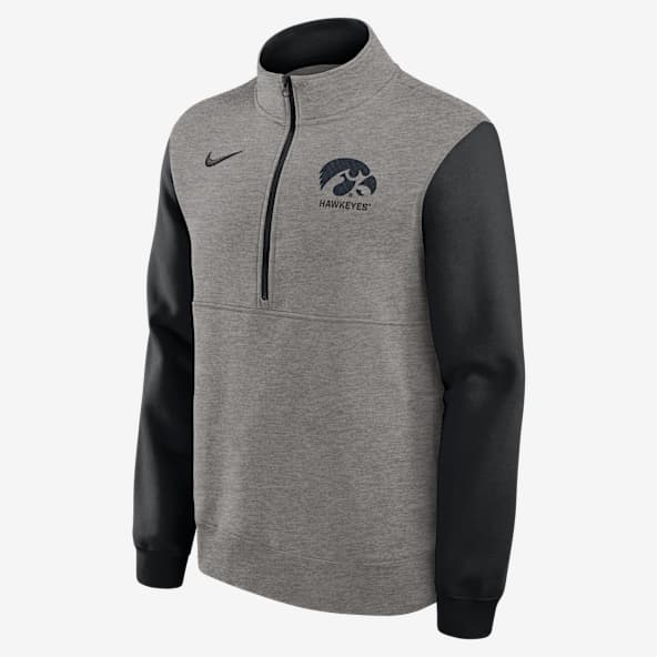 Iowa Club Men's Nike College 1/2-Zip Crew