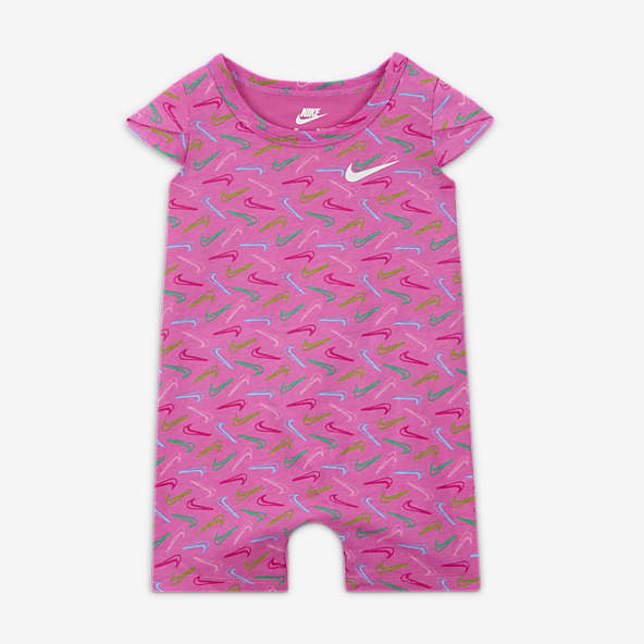 Nike Baby Girls 12-24 Months Short-Sleeve Crossover-Hem Tunic